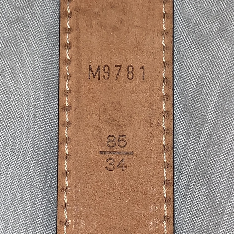 LOUIS VUITTON Monogram Mini 25mm Belt 85 34 205339
